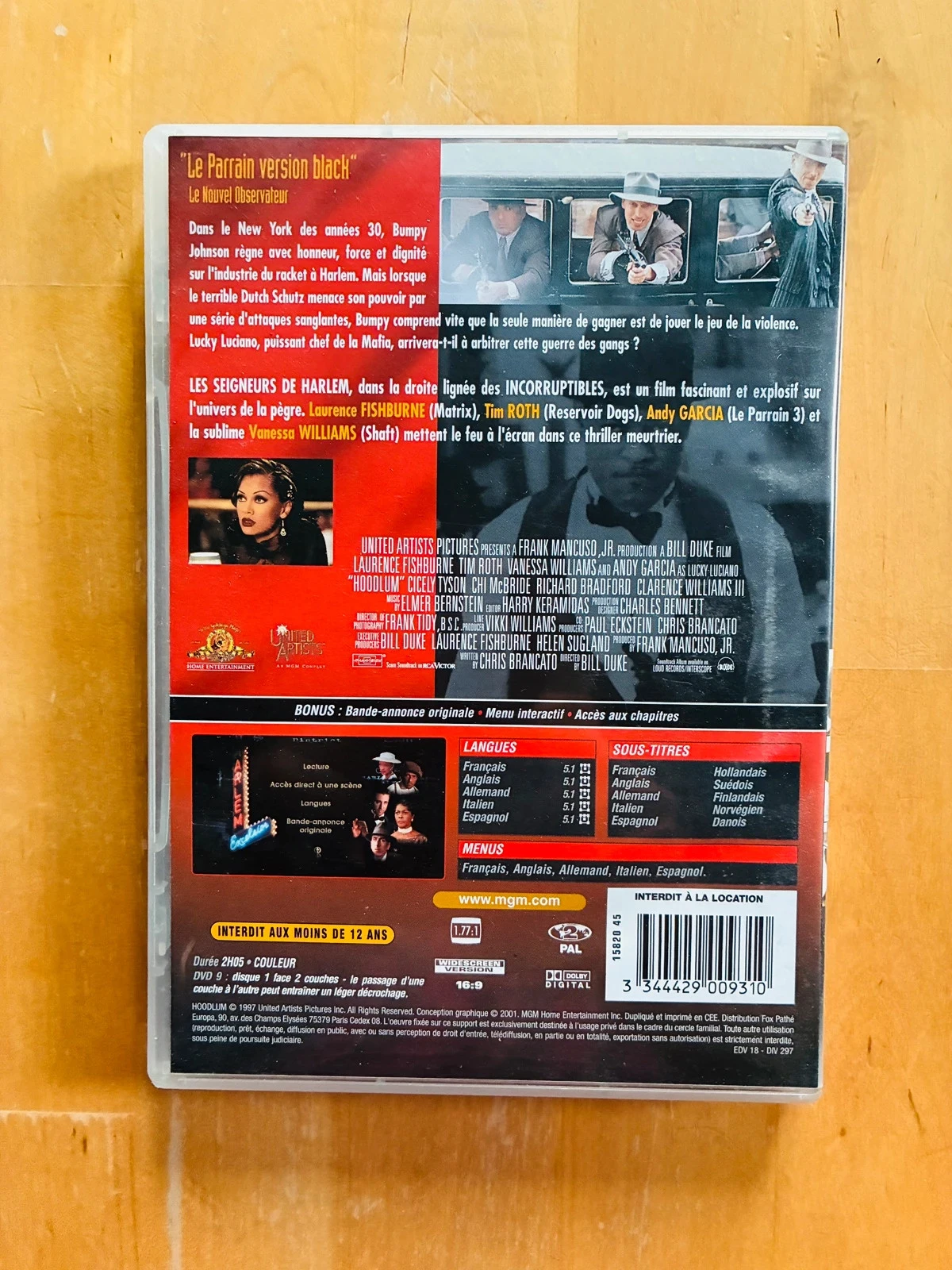 DVD Os Senhores do Harlem de Bill Duke. – photo 3